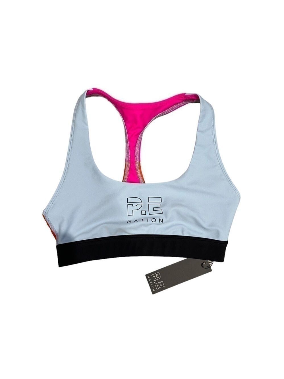 PE NATION racerback sport bra - size xs